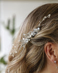 Silvy Hair Comb - Silver
