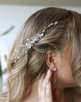 Silvy Hair Comb - Silver