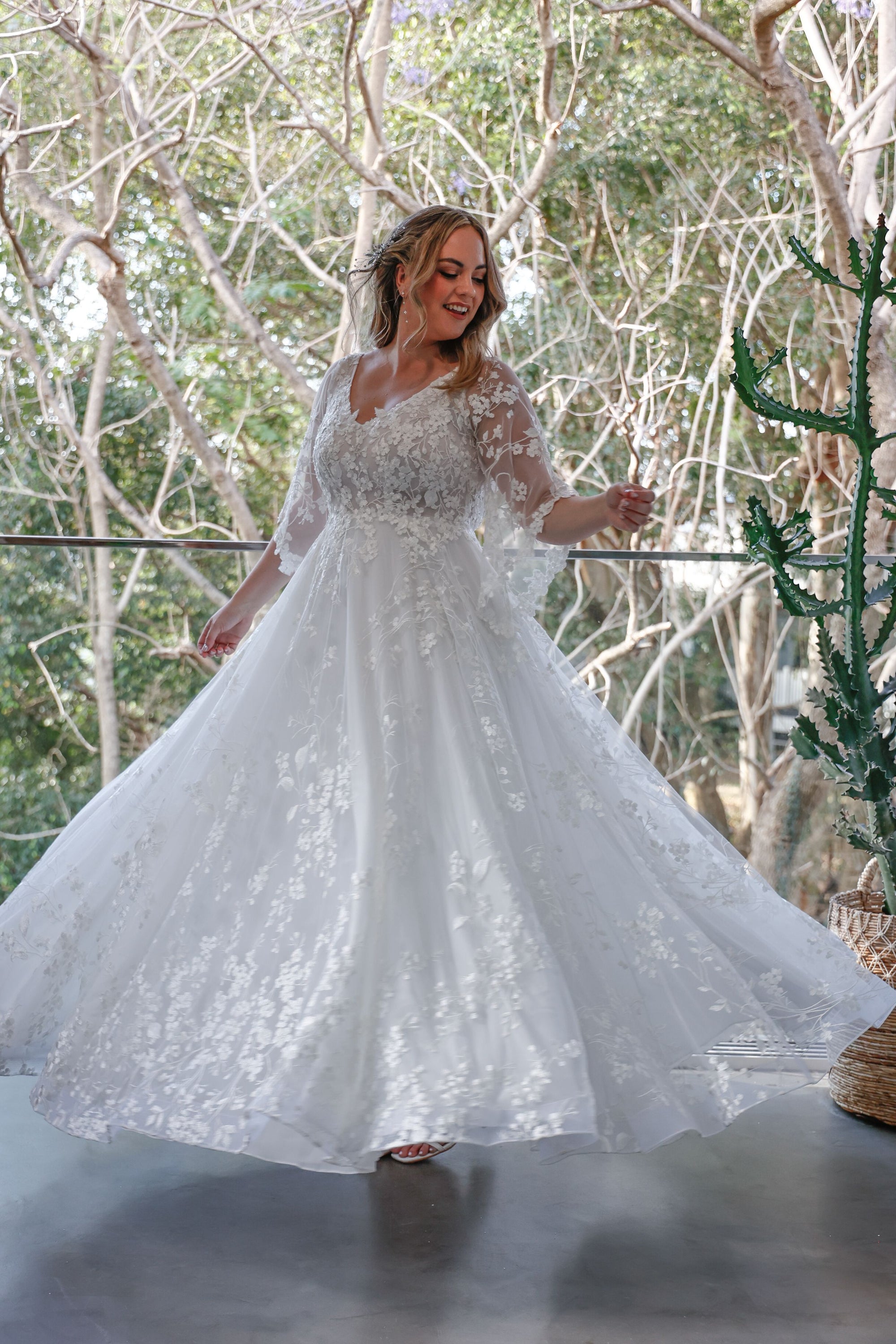 Kirra Gown with Sleeves