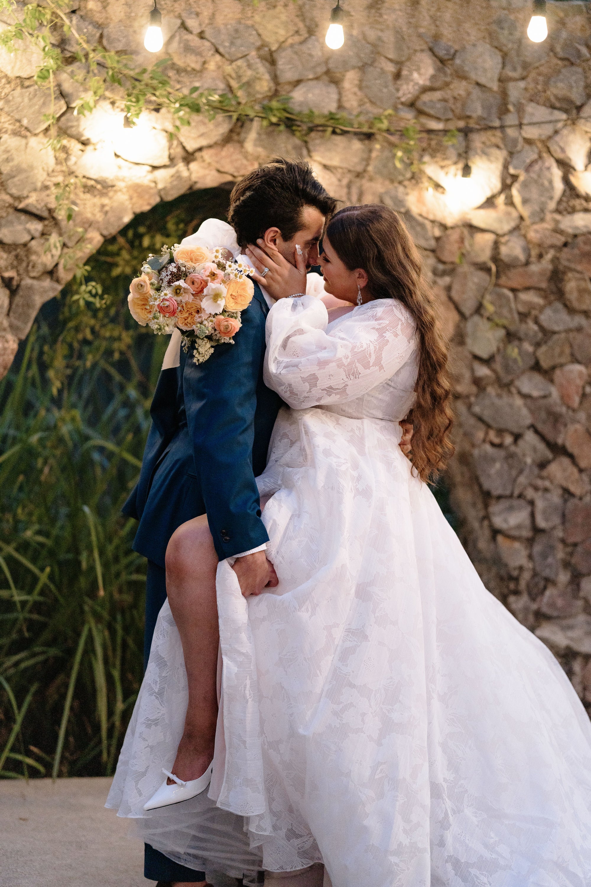 Karolina Gown with Sleeves