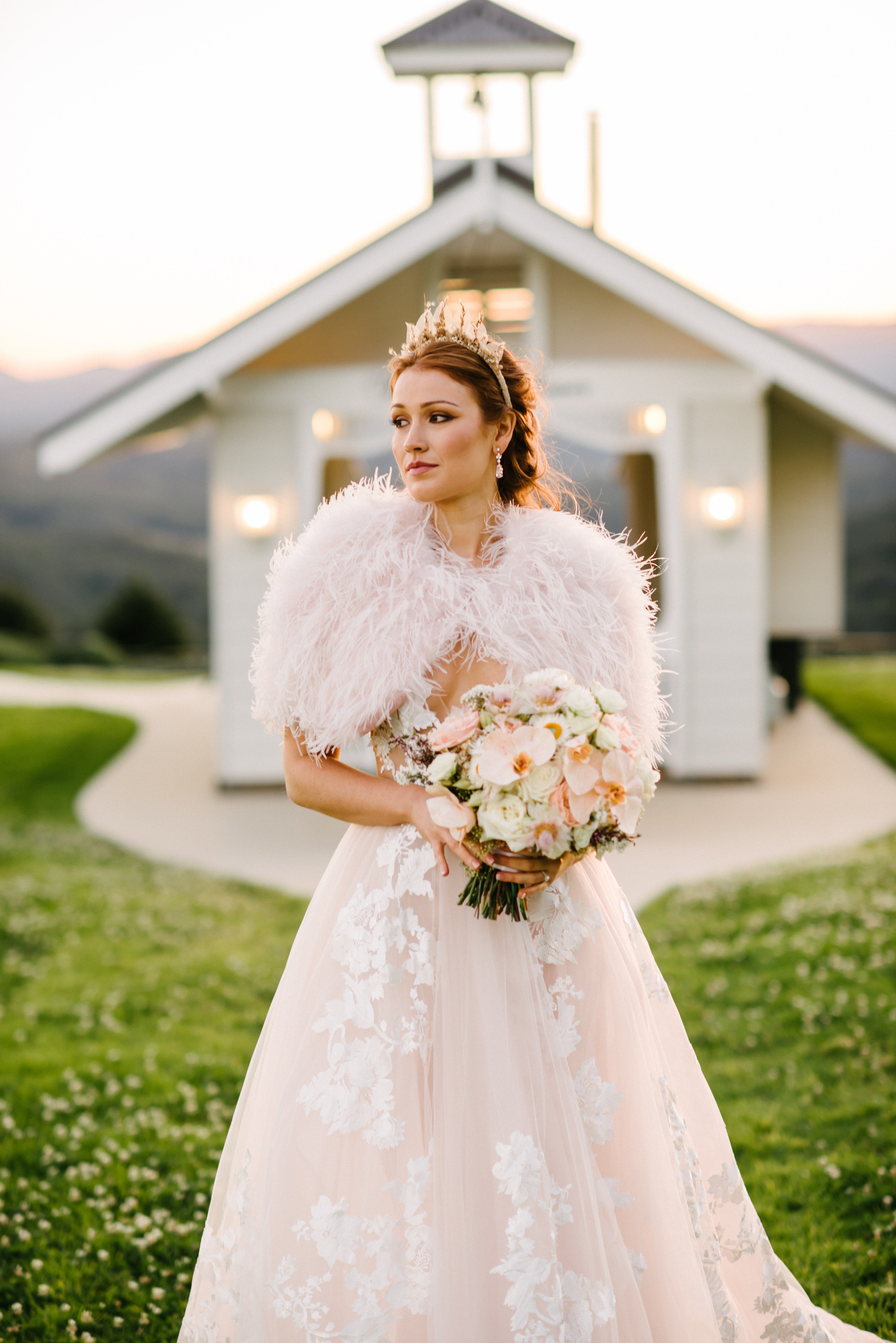Ostrich Feather Bolero When Freddie met Lilly