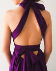 Sabene Gown - (Stretch) Purple | Sale