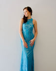 Emmanual Gown - Aqua | Sale