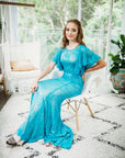 Farrah Gown- Aqua | Sale