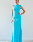 Anastasia Gown - Aqua | Sale