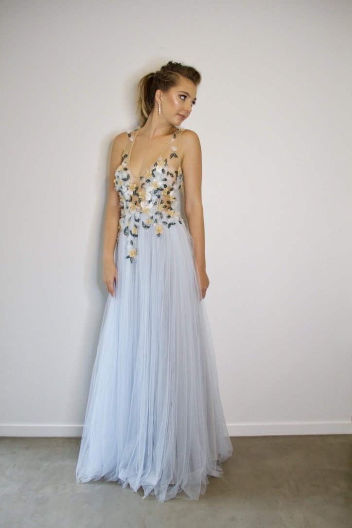 Eastwood Gown in Blue