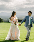 Two Piece Wedding Dress - Imogen Wrap Top