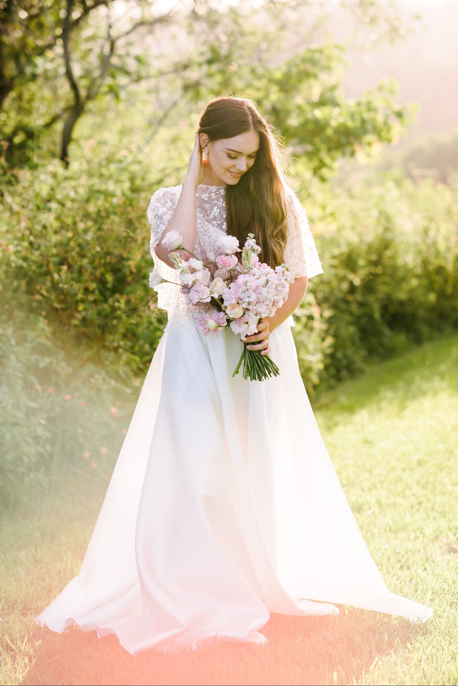 Two Piece Wedding Dress - Isaac Bodice