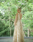 Heavenly Gown with Off White Lining