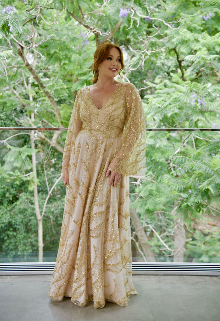 Indigo Gown