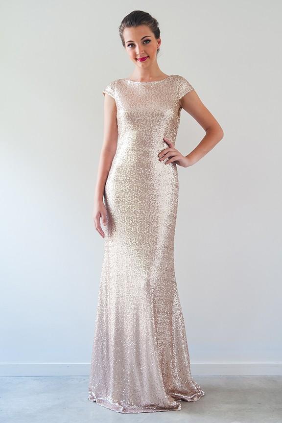 Kathleen Sequin Gown