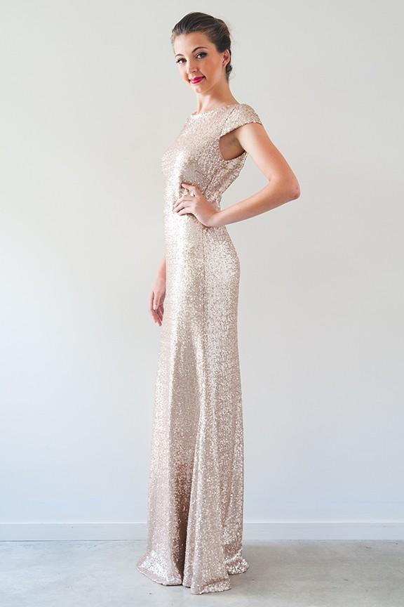 Kathleen Sequin Gown