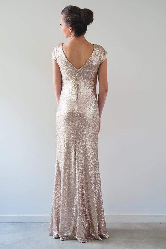 Kathleen Sequin Gown