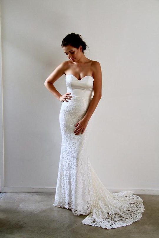 Sweetheart neckline Wedding Dress