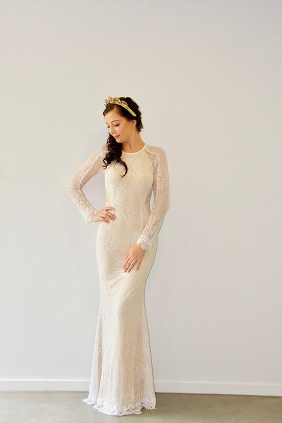 Sheath Wedding Dress