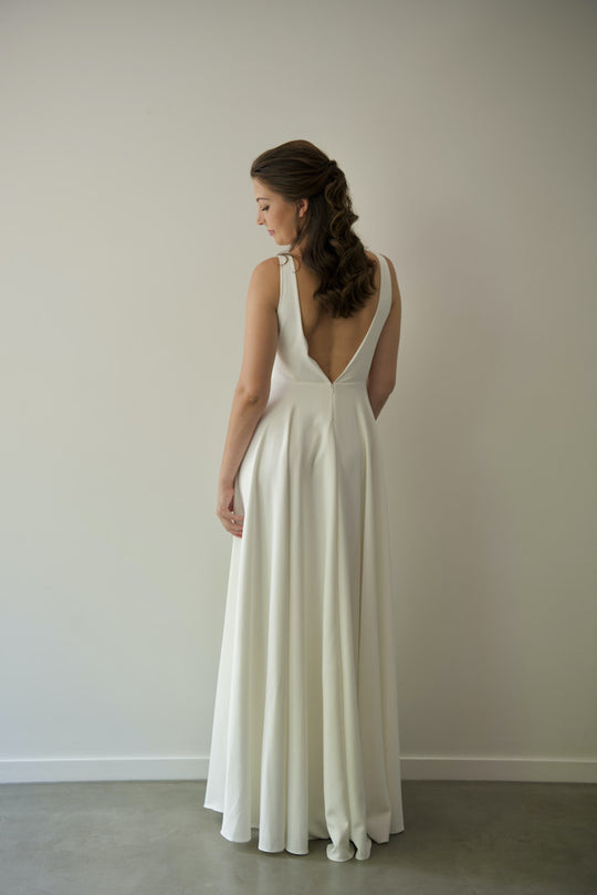 Silk Wedding Dress