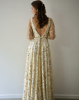 Heavenly Gown With Off White Lining