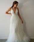 Two Piece Wedding Dress - India Skirt