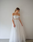 Two Piece Wedding Dress - Heidi Bodice