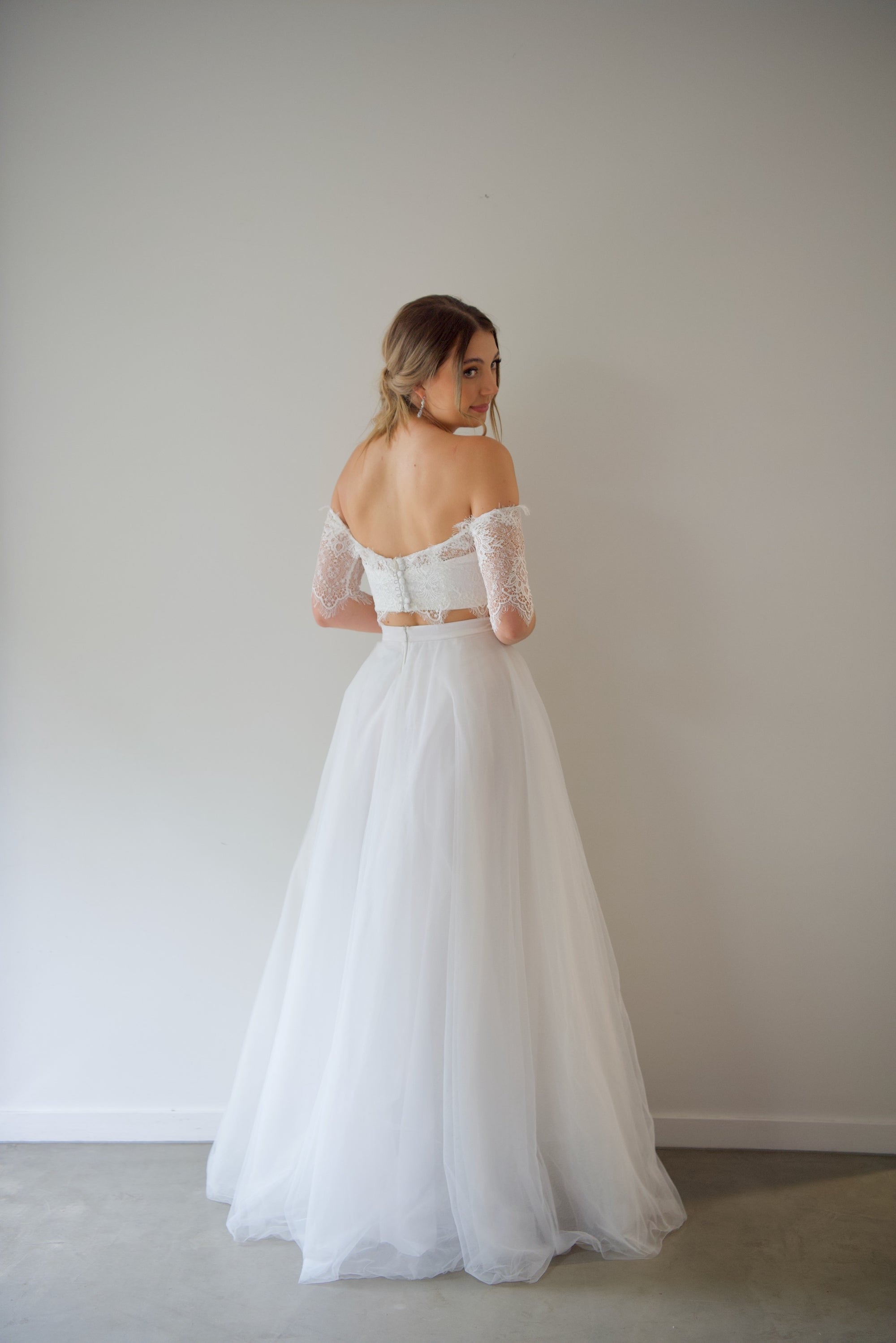 Two Piece Wedding Dress - Heidi Bodice