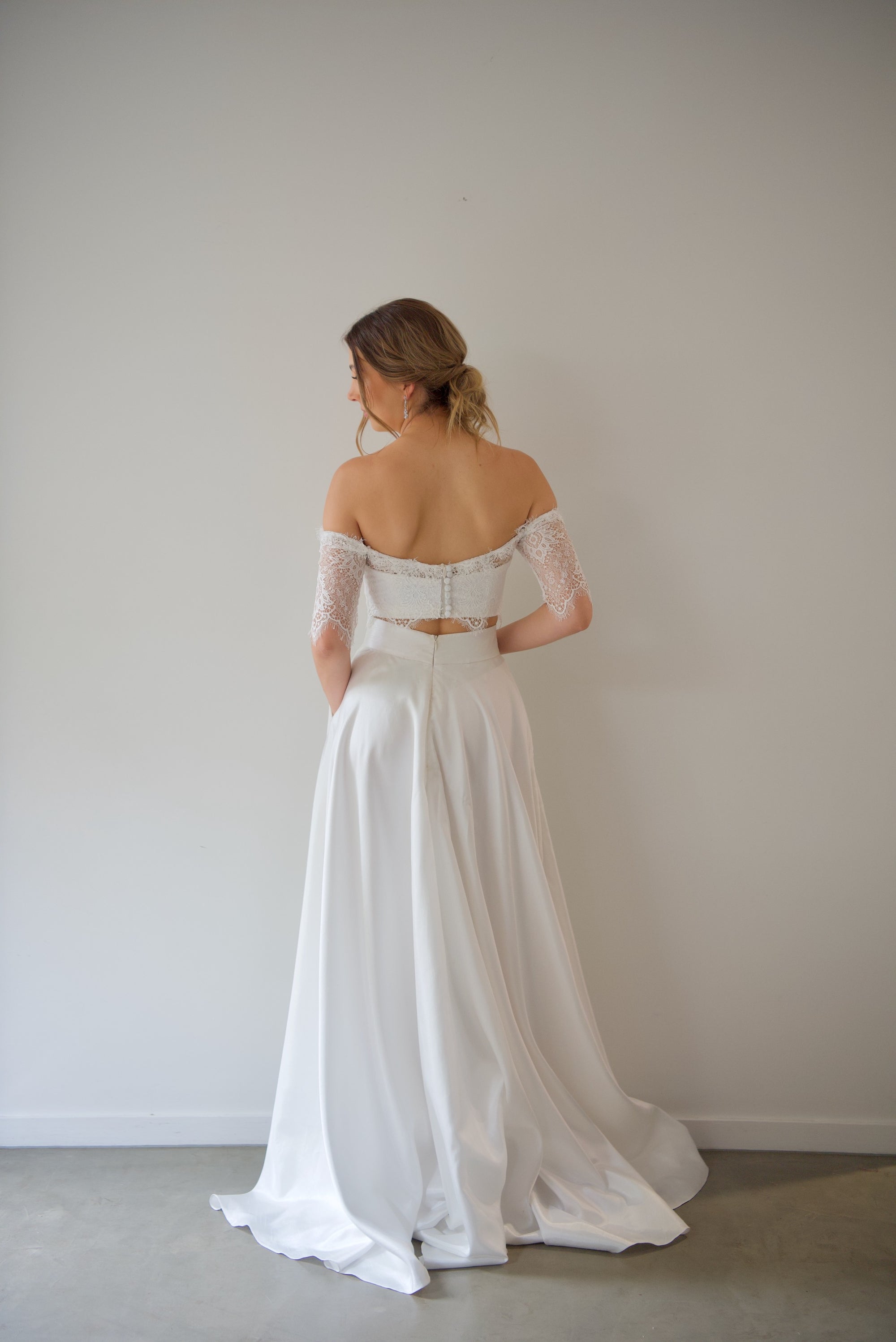 Two Piece Wedding Dress - Heidi Bodice