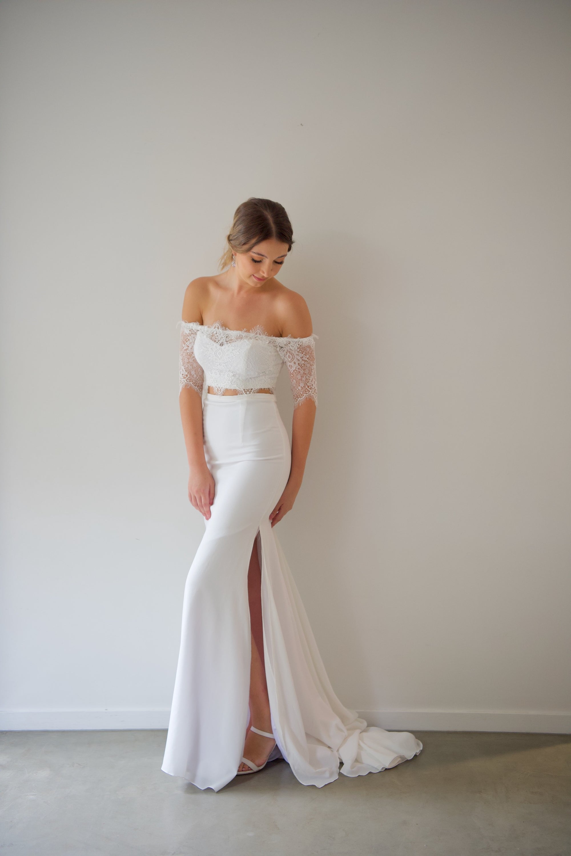 Two Piece Wedding Dress - Heidi Bodice