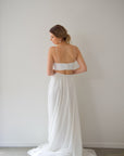 Two Piece Wedding Dress -Harper Shoestring Bodice