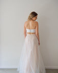 Two Piece Wedding Dress -Harper Shoestring Bodice