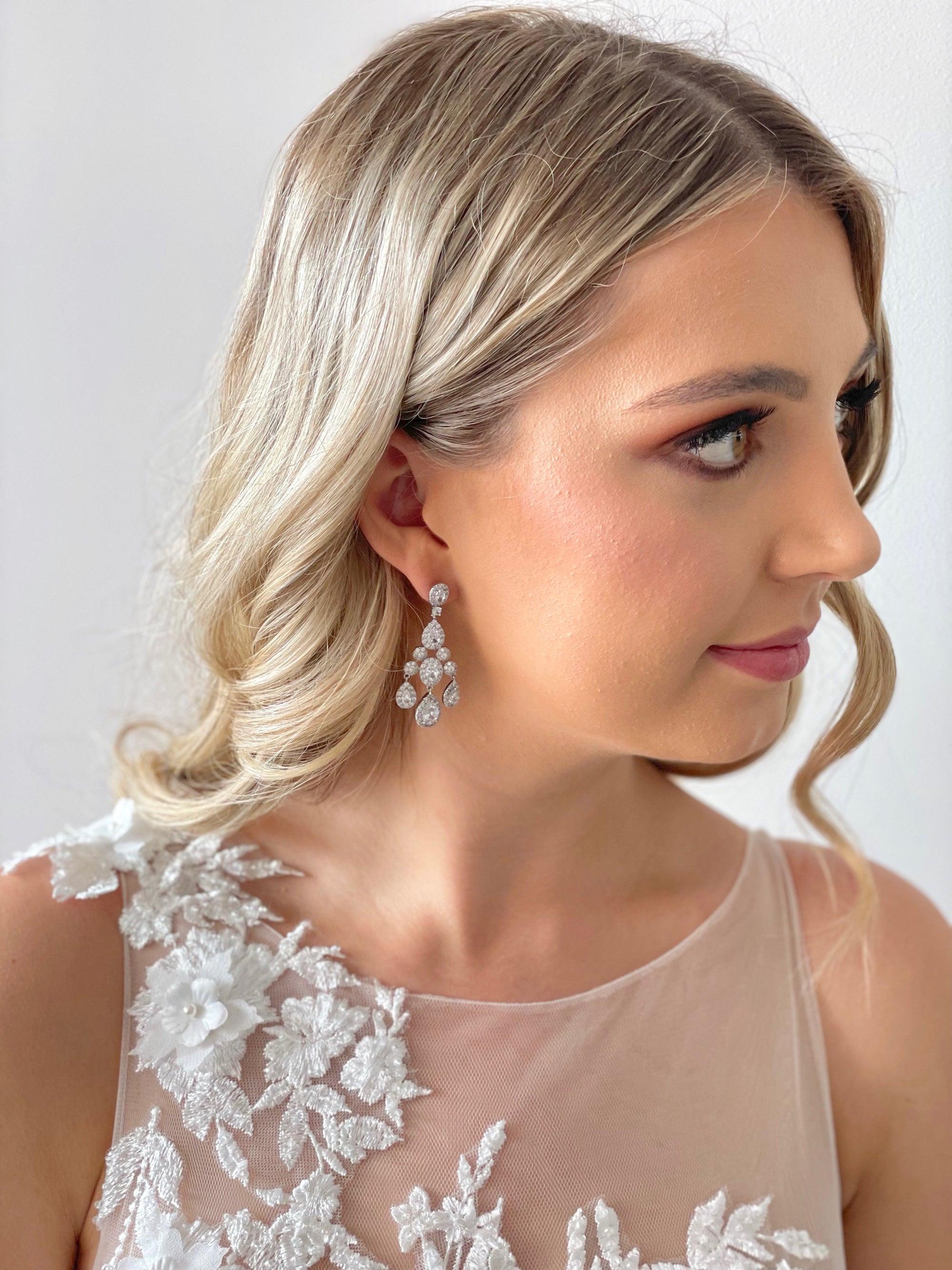 The Allina Chandelier Drop Earring