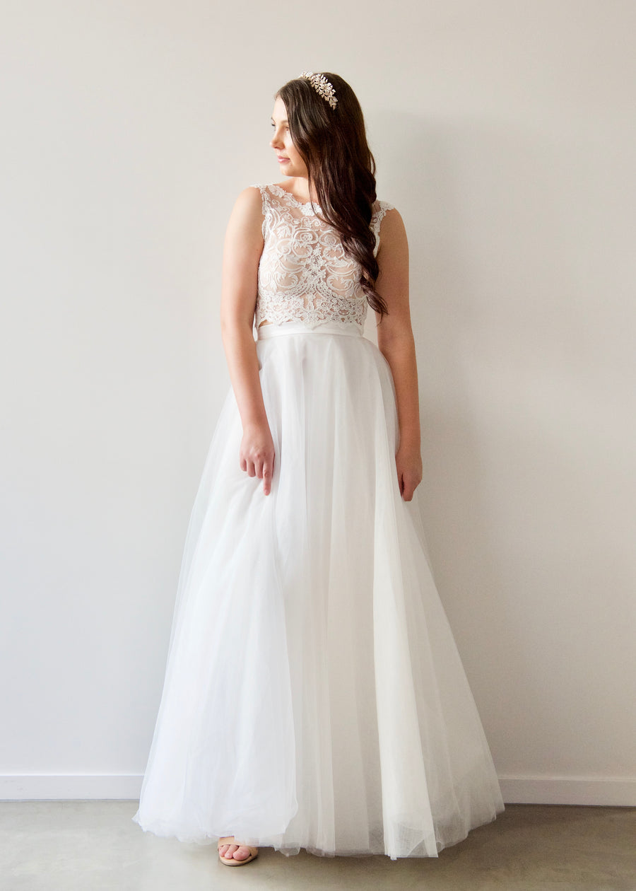 Two Piece Wedding Dress -Ella Louisa Skirt