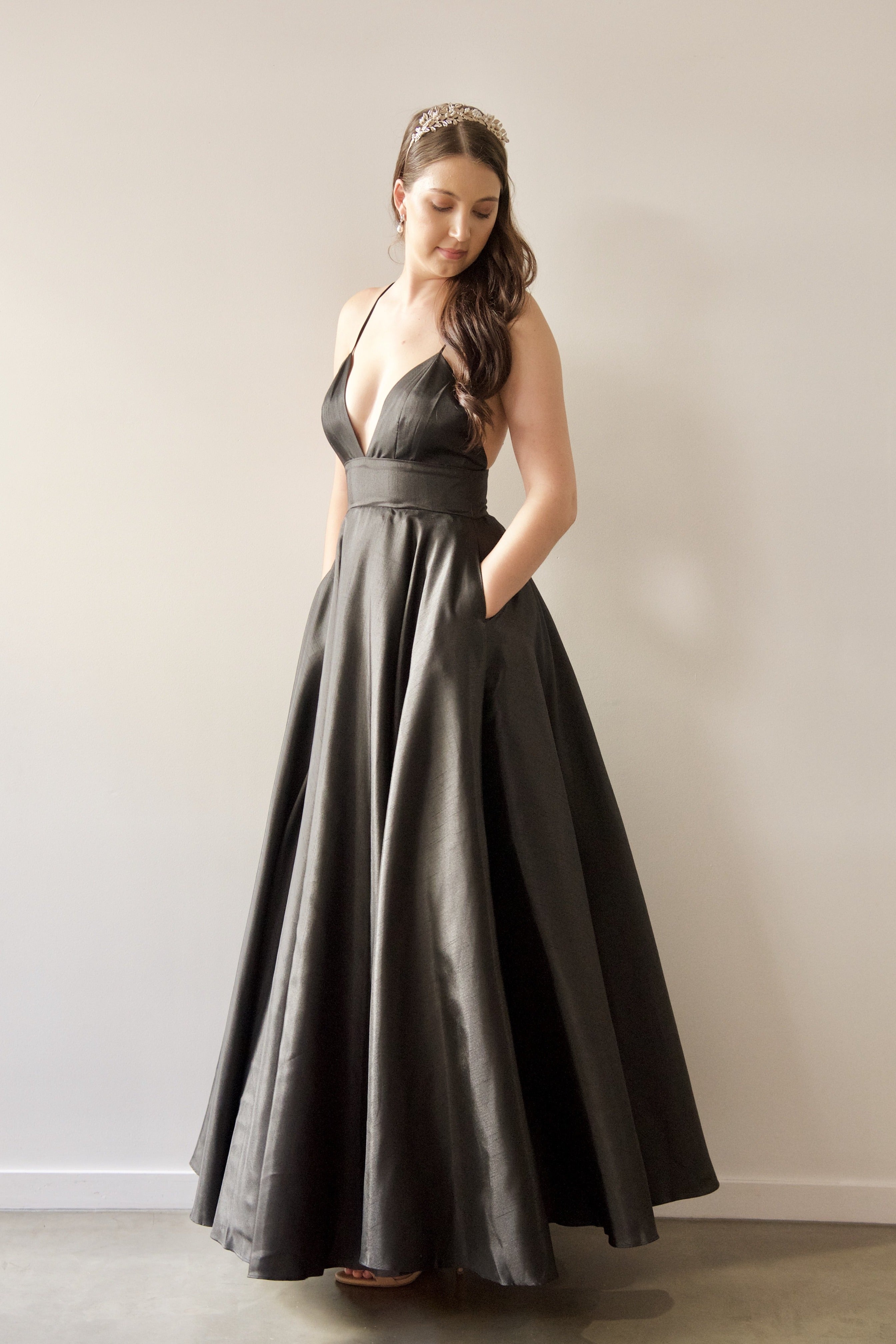 Black Wedding Guest Dresses