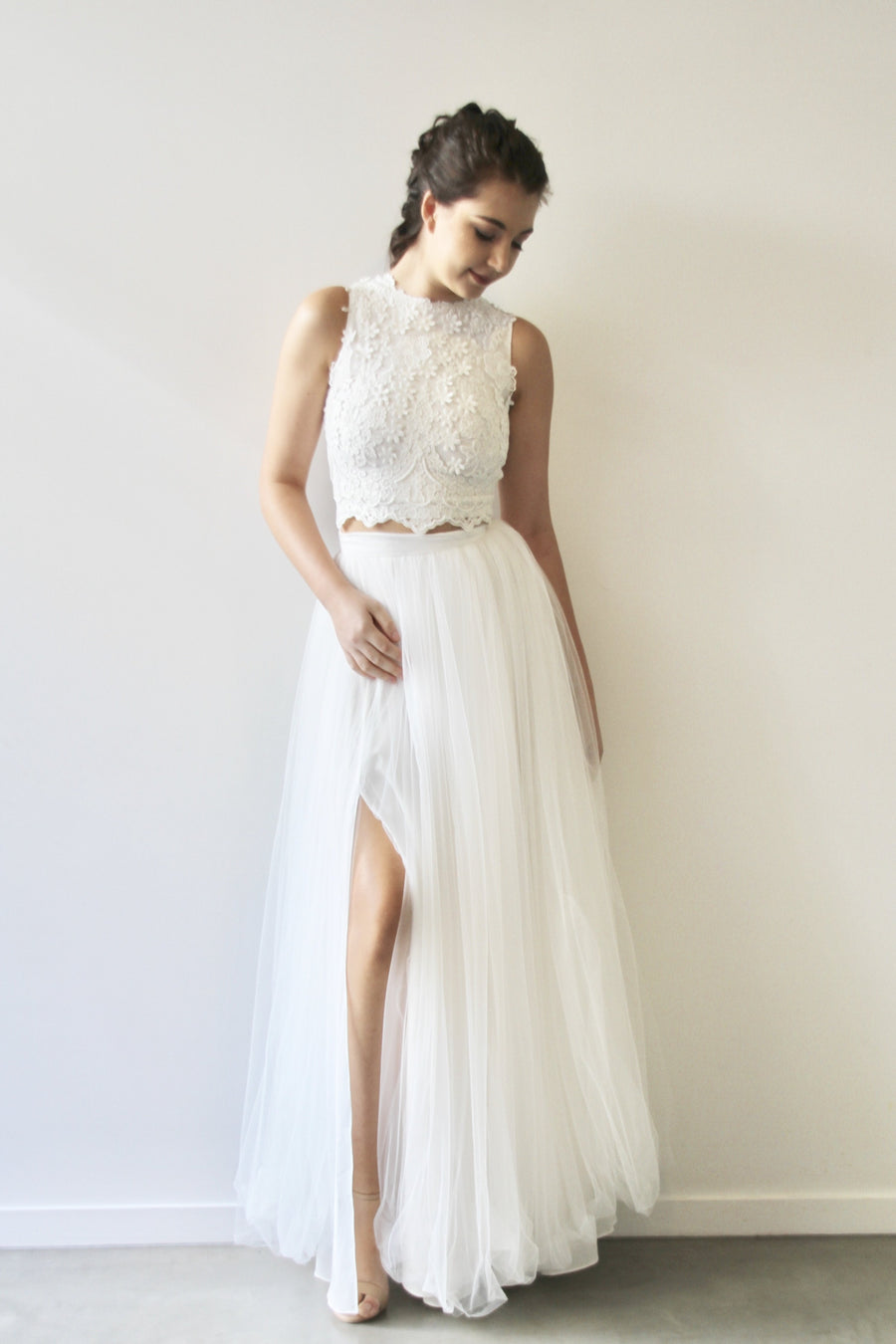 Two Piece Wedding Dress -Finn Skirt 
