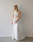 Two Piece Wedding Dress - Hart Skirt