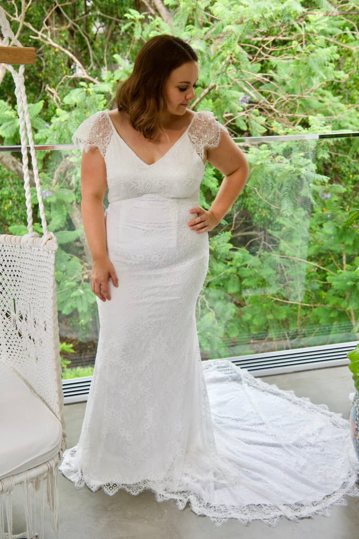 Sheath Wedding Dress